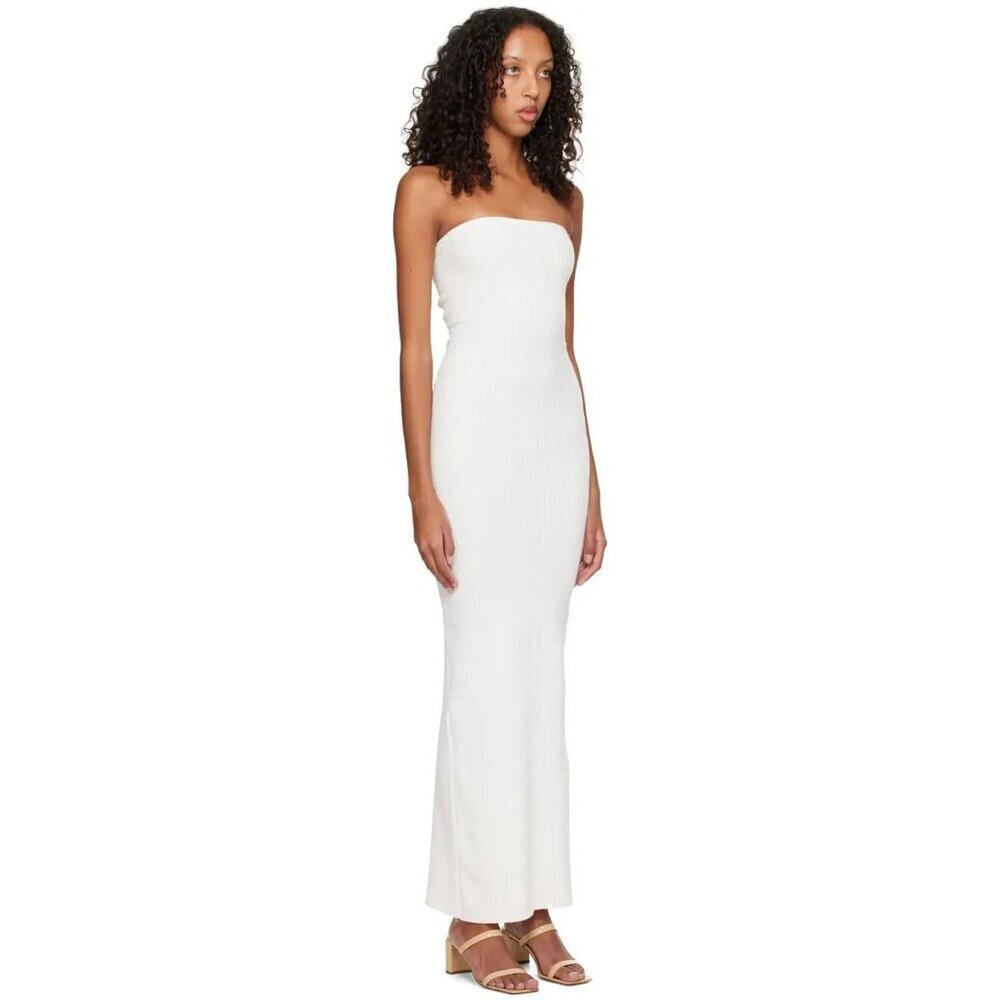 Binya Alicia Maxi Dress Size XS White SSENSE Exclusive $170 - Picture 16 of 16